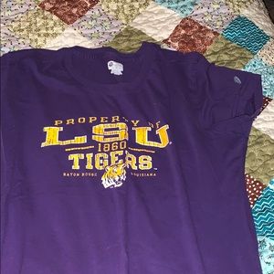 Purple LSU tshirt